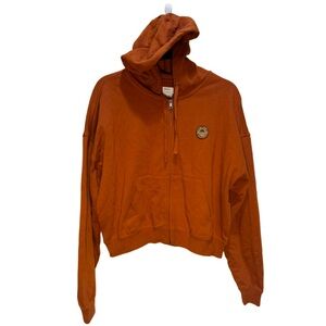 RVCA x Rose Machado Court Zip-Up Hoodie for Women - Mocha